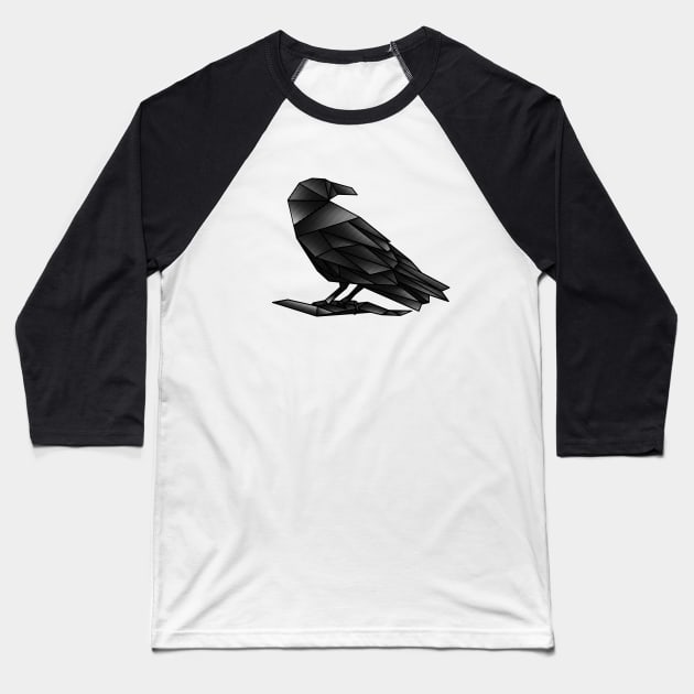 Prisma crow Baseball T-Shirt by rakelittle